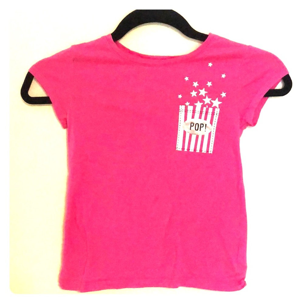 GAP KIDS | S6/7 Pink Popcorn T-shirt